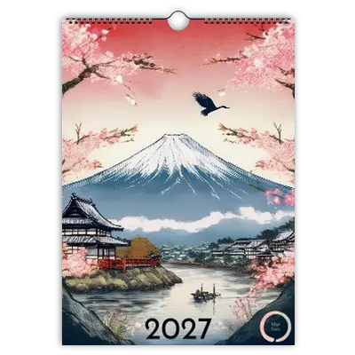Ein Jahr in Japan – Aquarellkalender 2027
